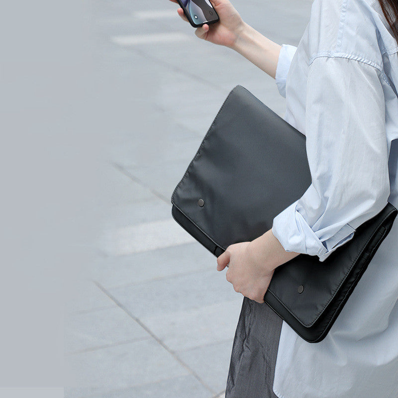 Nouveau style - Sac pour ordinateur portable noir et blanc, étui protecteur - Rynova
