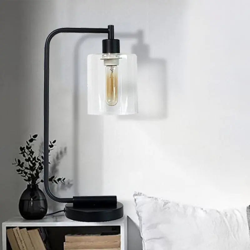 LumiÉlégance - Lampe de Table Cylindrique Moderne - Rynova