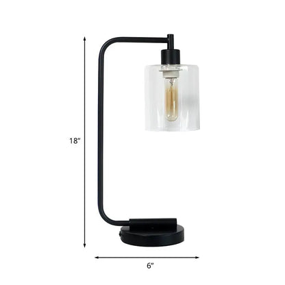 LumiÉlégance - Lampe de Table Cylindrique Moderne - Rynova
