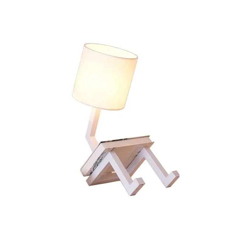 ScandiLuxe – Lampe de Table Scandinave avec Étagère Pratique - Rynova