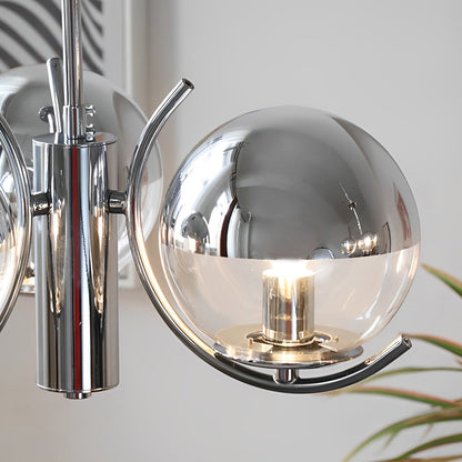 LumiScandi – Lustre scandinave en verre et fer électroplaqué - Rynova