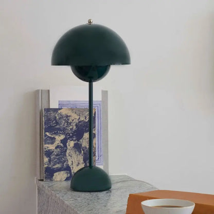 LumiFleur - Lampe de Table Rechargeable en Pot de Fleurs avec Variateur Tactile - Rynova
