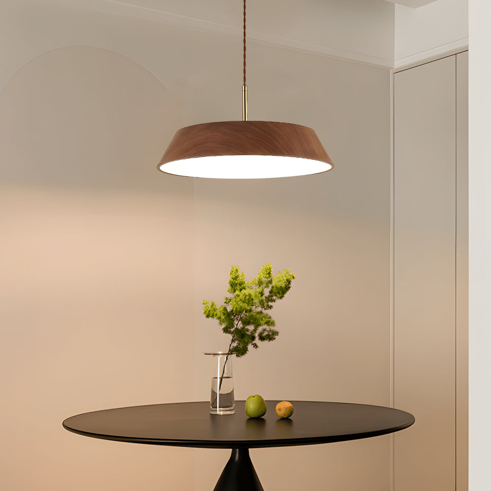 HarmonieLumi – Suspension LED en Bois Style Japonais - Rynova