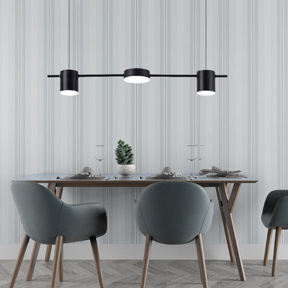 LumiDrum - Suspension en Aluminium Moderne pour Cuisine et Salon - Rynova