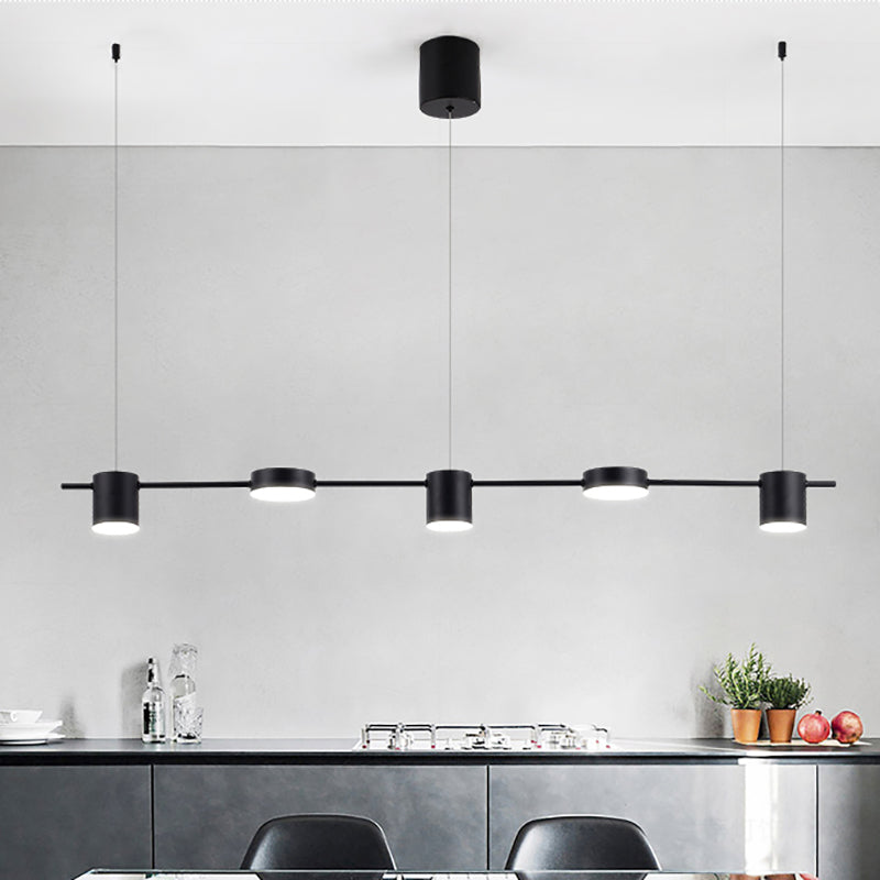 LumiDrum - Suspension en Aluminium Moderne pour Cuisine et Salon - Rynova