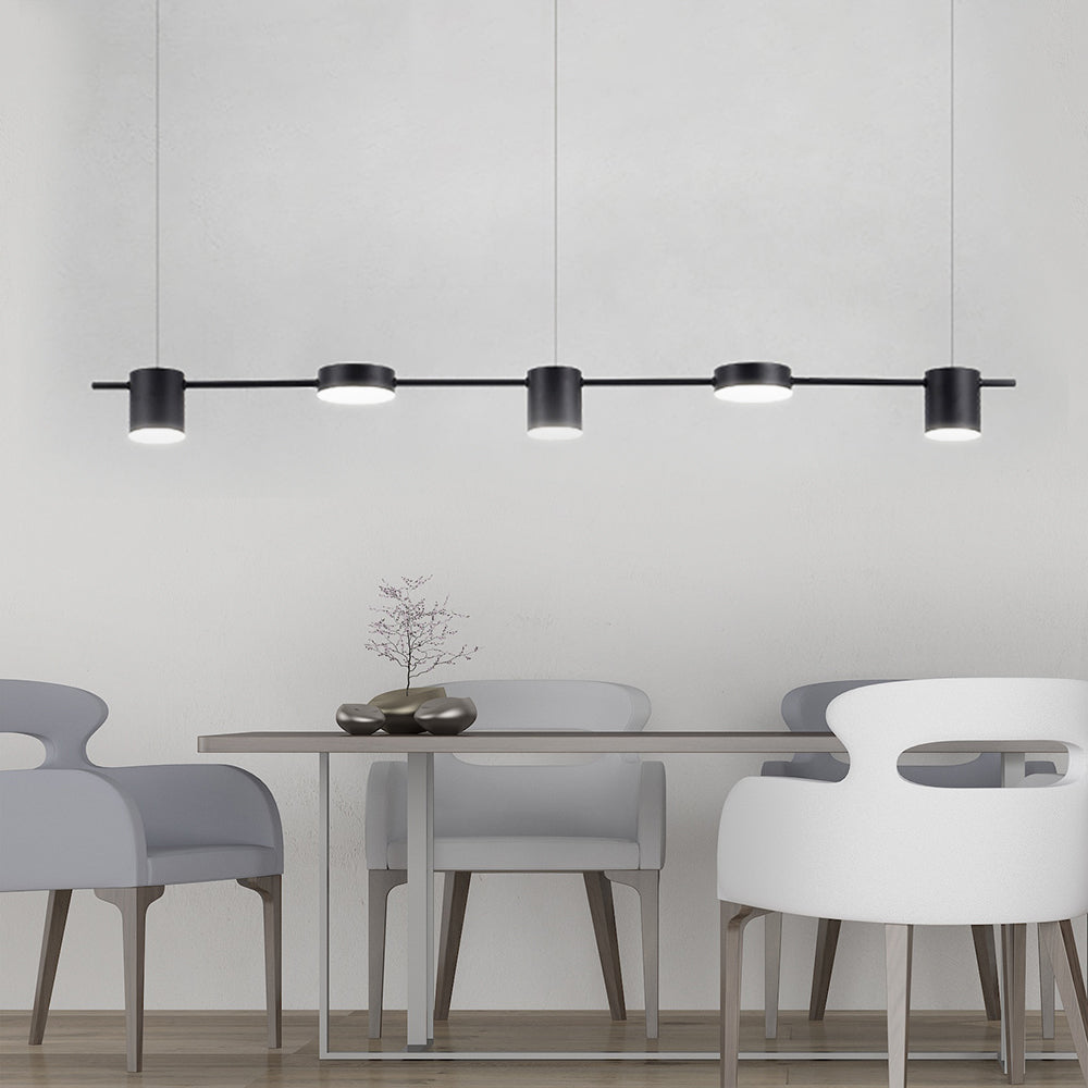 LumiDrum - Suspension en Aluminium Moderne pour Cuisine et Salon - Rynova