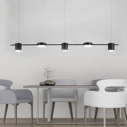 LumiDrum - Suspension en Aluminium Moderne pour Cuisine et Salon - Rynova