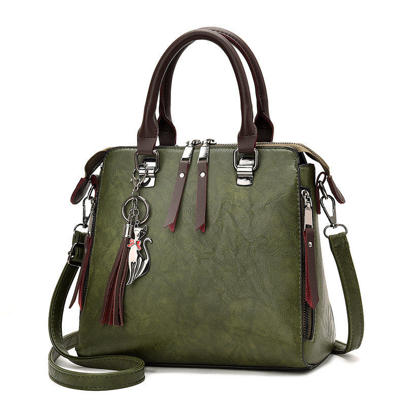 Luxe Chic - Sac à main en cuir souple pour femmes, grand modèle - Rynova