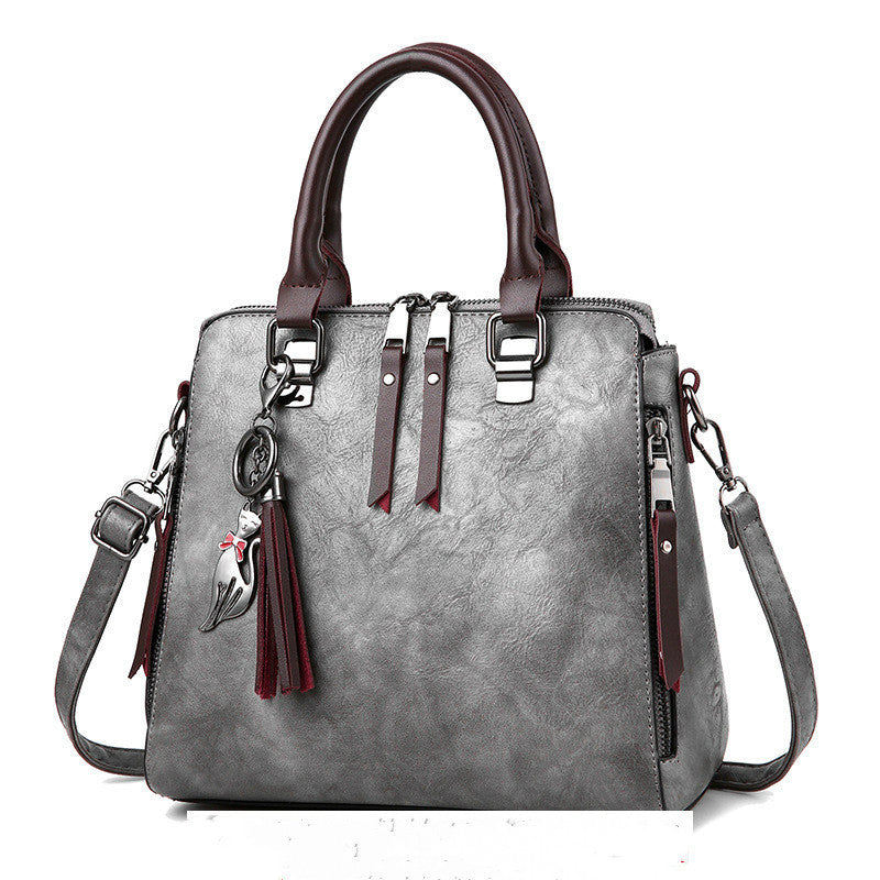 Luxe Chic - Sac à main en cuir souple pour femmes, grand modèle - Rynova