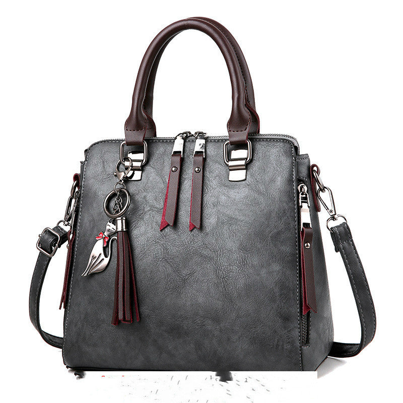 Luxe Chic - Sac à main en cuir souple pour femmes, grand modèle - Rynova