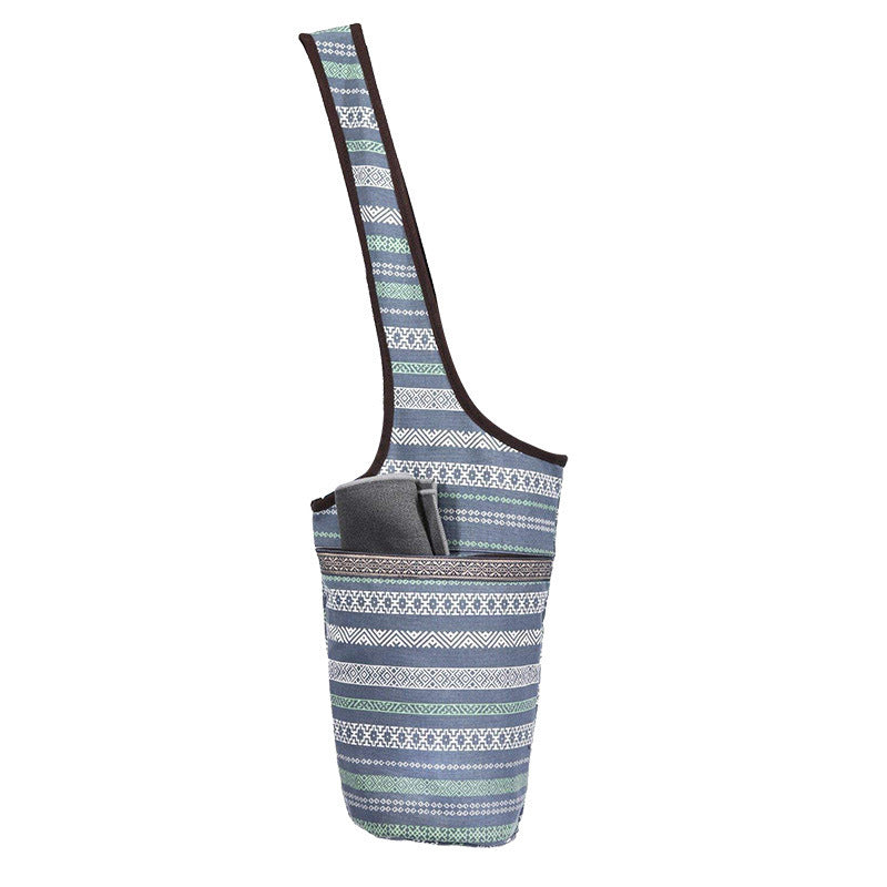 ZenSac - Sac à Dos Yoga en Toile avec Grande Poche Zippée - Rynova