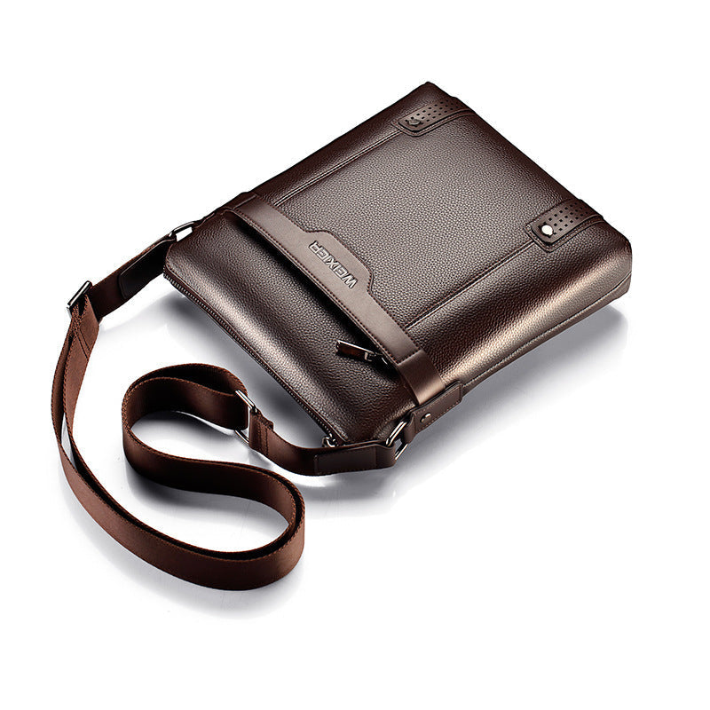 Sac à bandoulière - Sac en cuir PU pour hommes, style décontracté - Rynova