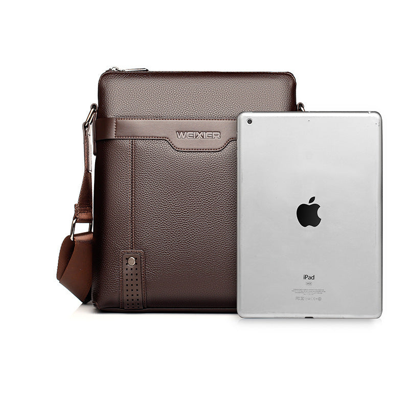 Sac à bandoulière - Sac en cuir PU pour hommes, style décontracté - Rynova