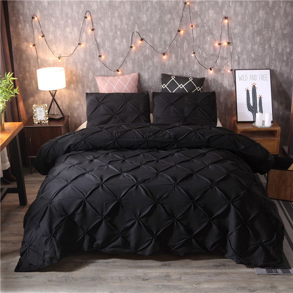 DouxLit – Parure de Lit en Coton avec Taies d'Oreiller - Rynova