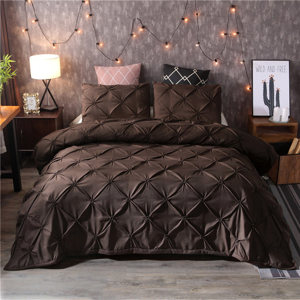 DouxLit – Parure de Lit en Coton avec Taies d'Oreiller - Rynova