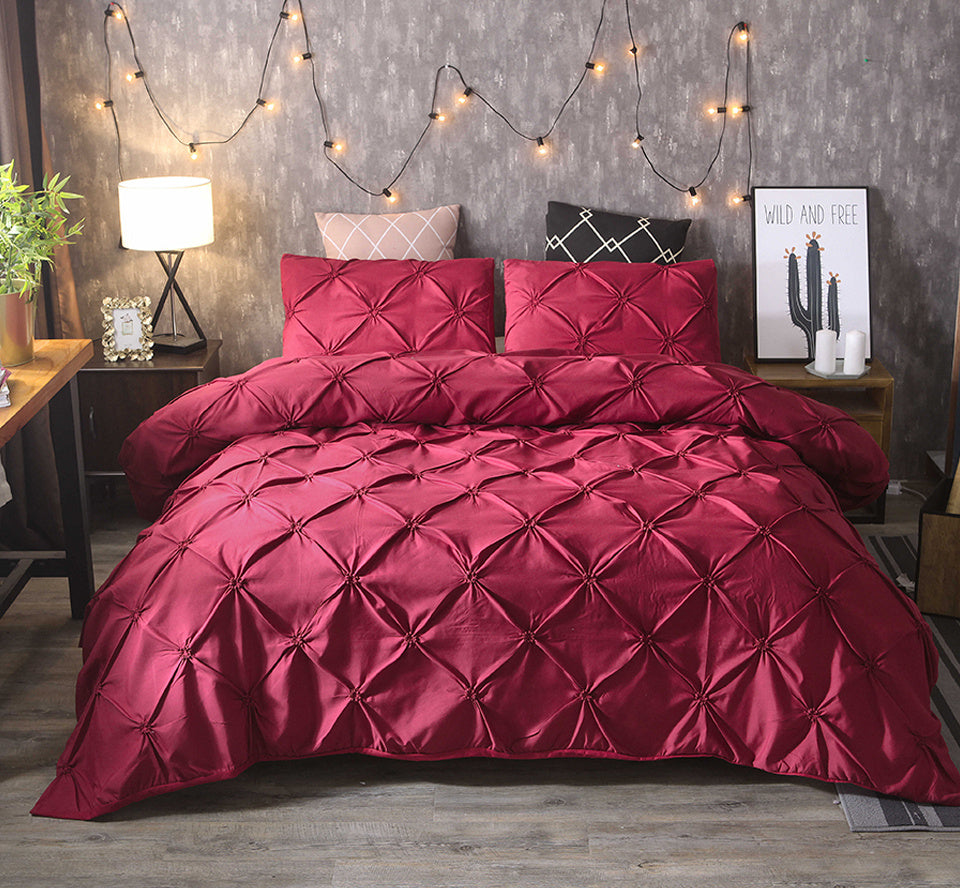 DouxLit – Parure de Lit en Coton avec Taies d'Oreiller - Rynova
