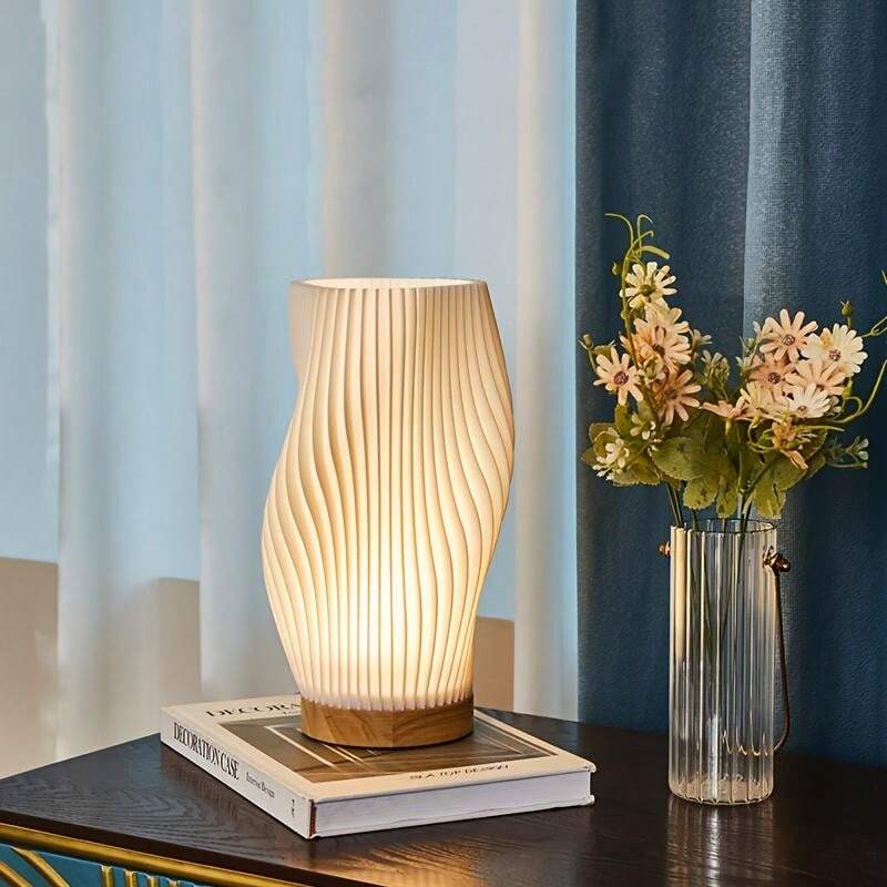 LumiVague – Lampe apaisante à vague contemporaine - Rynova