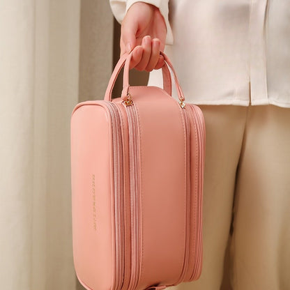 Baglia Cosmétique - Trousse de Maquillage Design à 3 Couches avec Fermeture Éclair Double et Grande Capacité - Rynova
