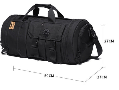 AventureMax - Sac à dos de randonnée homme grande capacité noir - Rynova