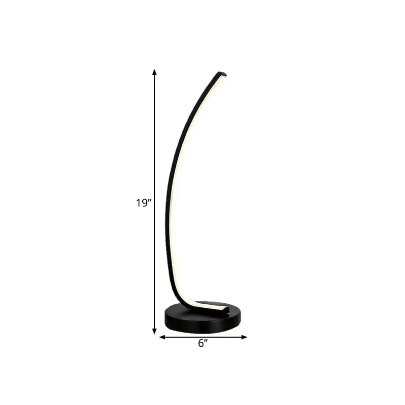 LumiFlex - Lampe de Table Linéaire Flexible et Élégante - Rynova