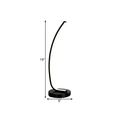 LumiFlex - Lampe de Table Linéaire Flexible et Élégante - Rynova