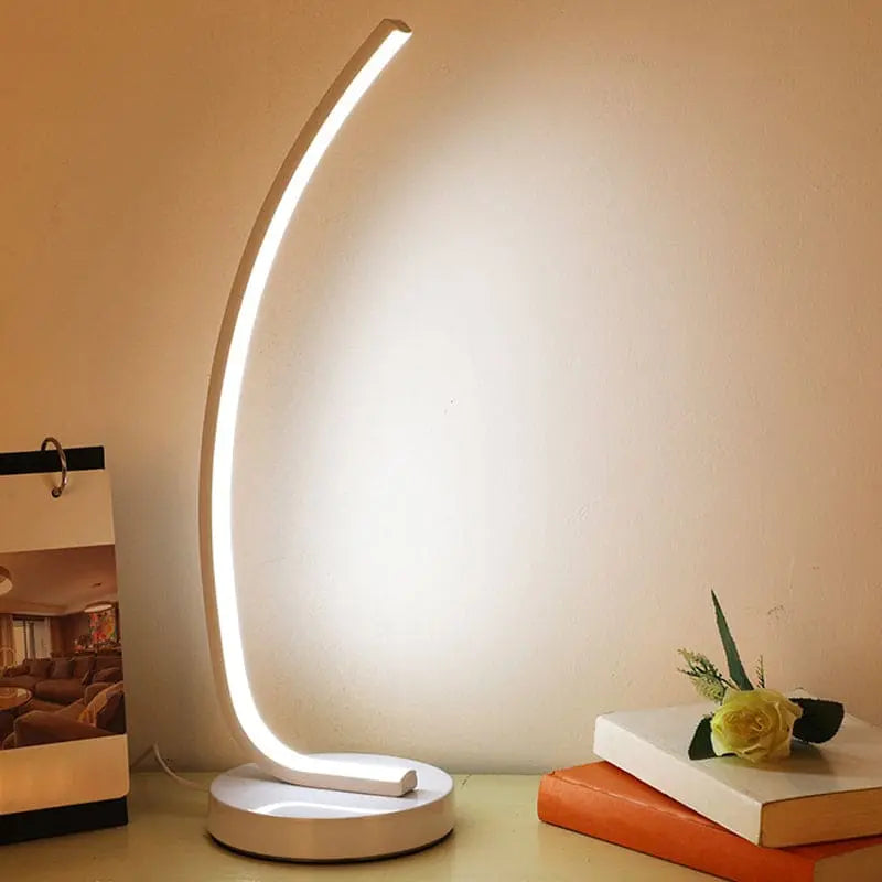 LumiFlex - Lampe de Table Linéaire Flexible et Élégante - Rynova