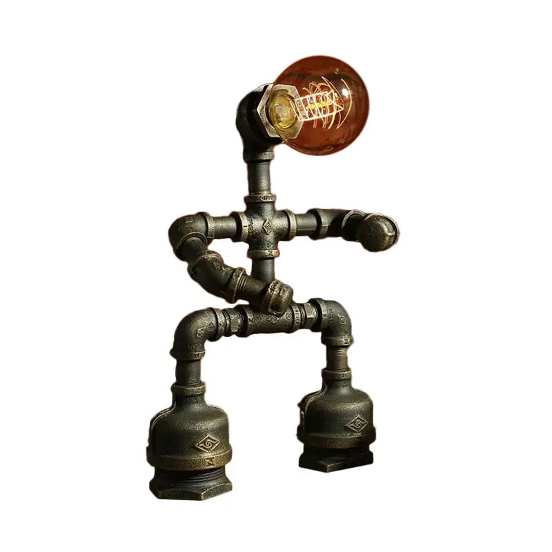 CyberGlow - Lampe de Table Robot Cyberpunk - Rynova