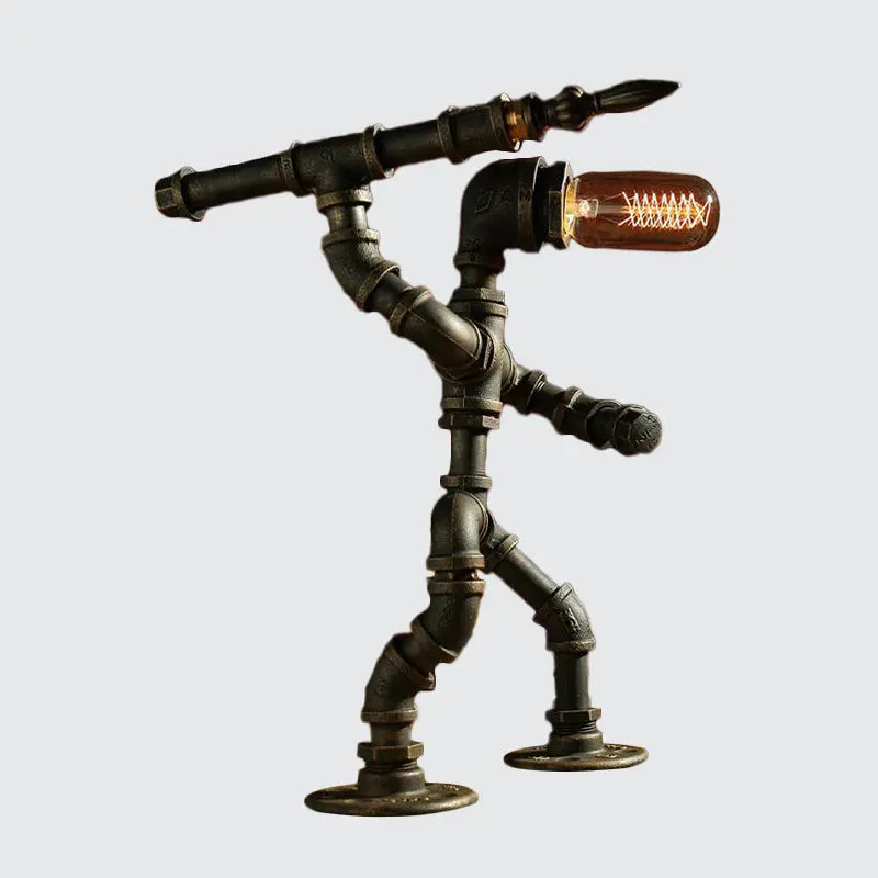 CyberGlow - Lampe de Table Robot Cyberpunk - Rynova
