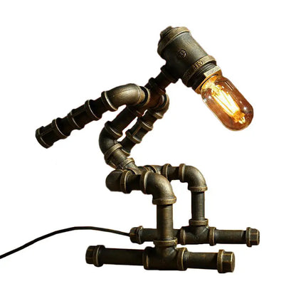 CyberGlow - Lampe de Table Robot Cyberpunk - Rynova