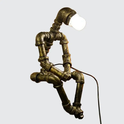 CyberGlow - Lampe de Table Robot Cyberpunk - Rynova