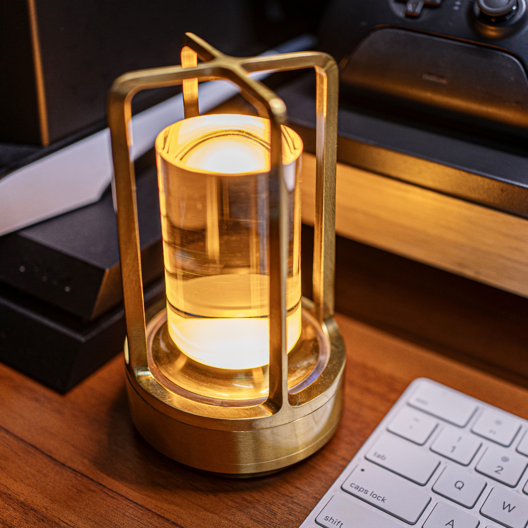 CristalLumière - Lampe en cristal élégante et moderne - Rynova