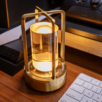 CristalLumière - Lampe en cristal élégante et moderne - Rynova