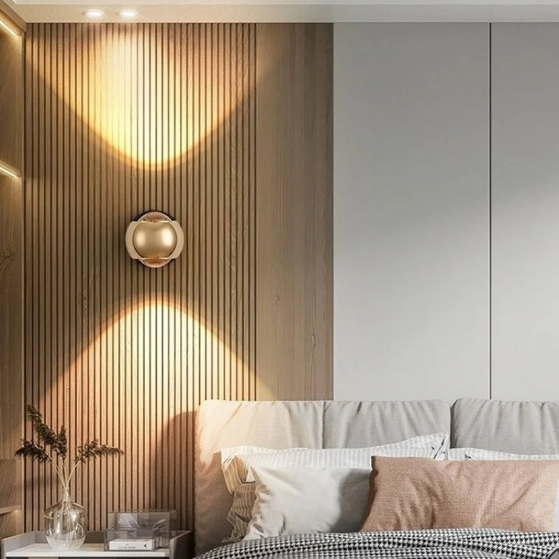 LumiVague - Applique murale au design artistique - Rynova