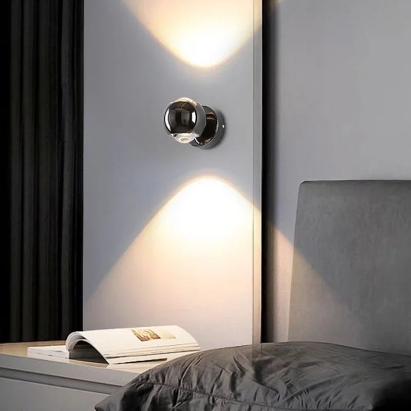 LumiVague - Applique murale au design artistique - Rynova