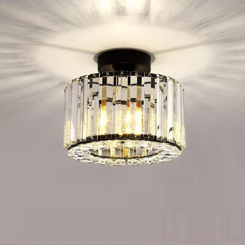 LustreCristal - Lampe de Plafond en Cristal Éblouissante et Élégante - Rynova