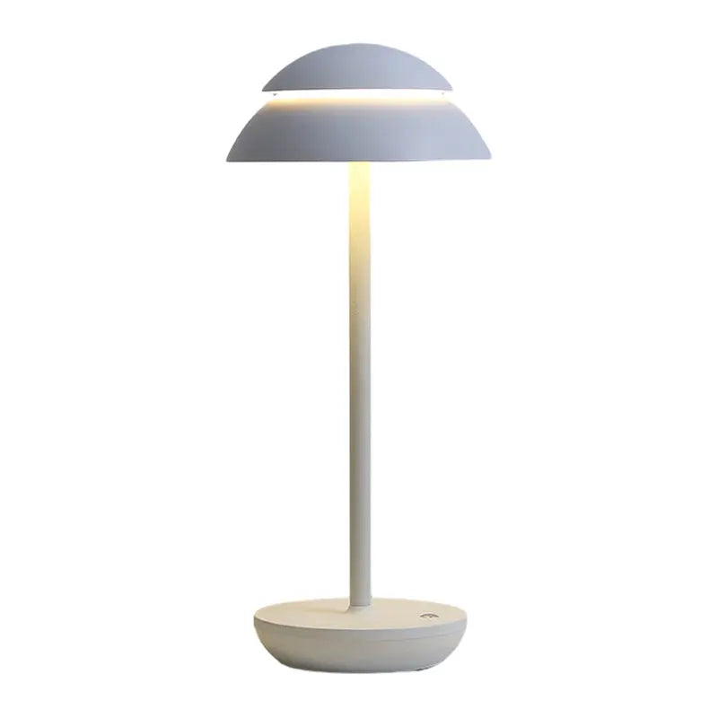 BrightLux - Lampe de table sans fil rechargeable avec éclairage LED intégré et batterie rechargeable intégrée - Rynova