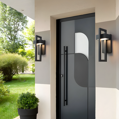 CélesteLumi - Lampe murale LED au design céleste, résistante aux intempéries - Rynova