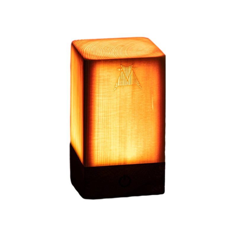 LumiNature - Lampe de Table Sans Fil avec Éclairage LED Tactile - Rynova