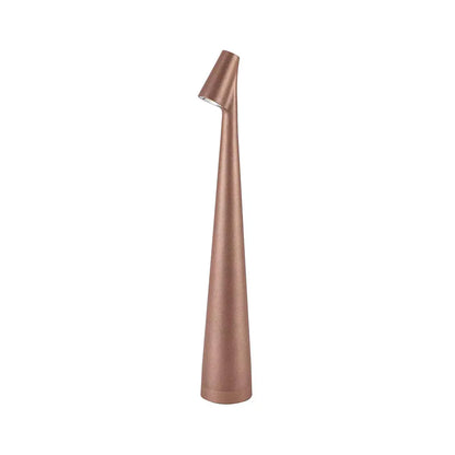 LumiFlex - Lampe de Table Conique Design avec Tête Orientable, Rechargeable USB - Rynova