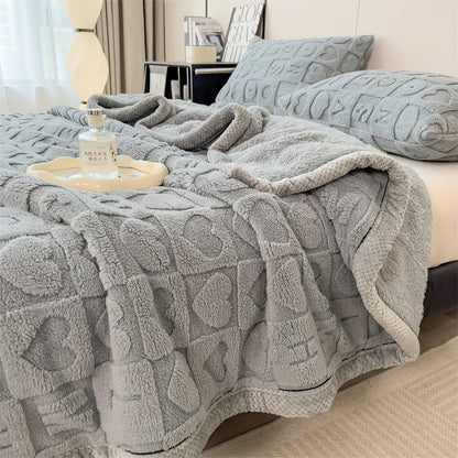 DouceurCâline - Couverture en fleece douce et chaleureuse pour toutes saisons - Rynova