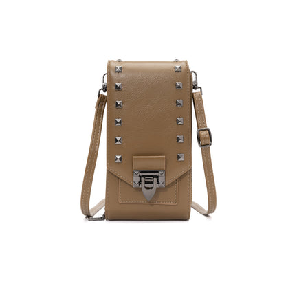 LuxeRivet - Sac à main en cuir PU avec rivets tendance pour femmes - Rynova