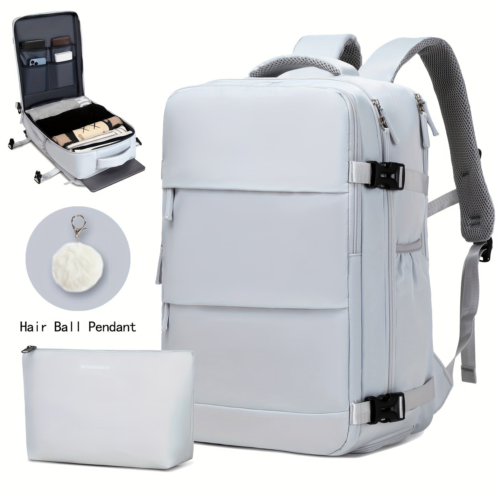 VoyageMax – Sac à Dos Grande Capacité avec Compartiment à Chaussures - Rynova