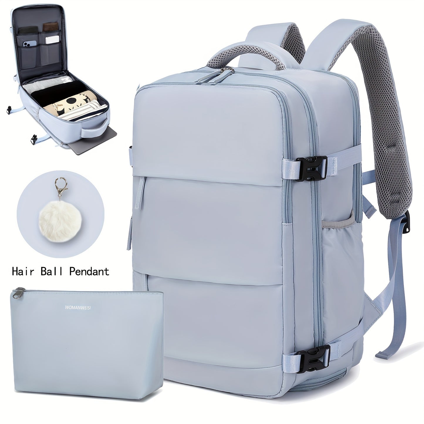 VoyageMax – Sac à Dos Grande Capacité avec Compartiment à Chaussures - Rynova
