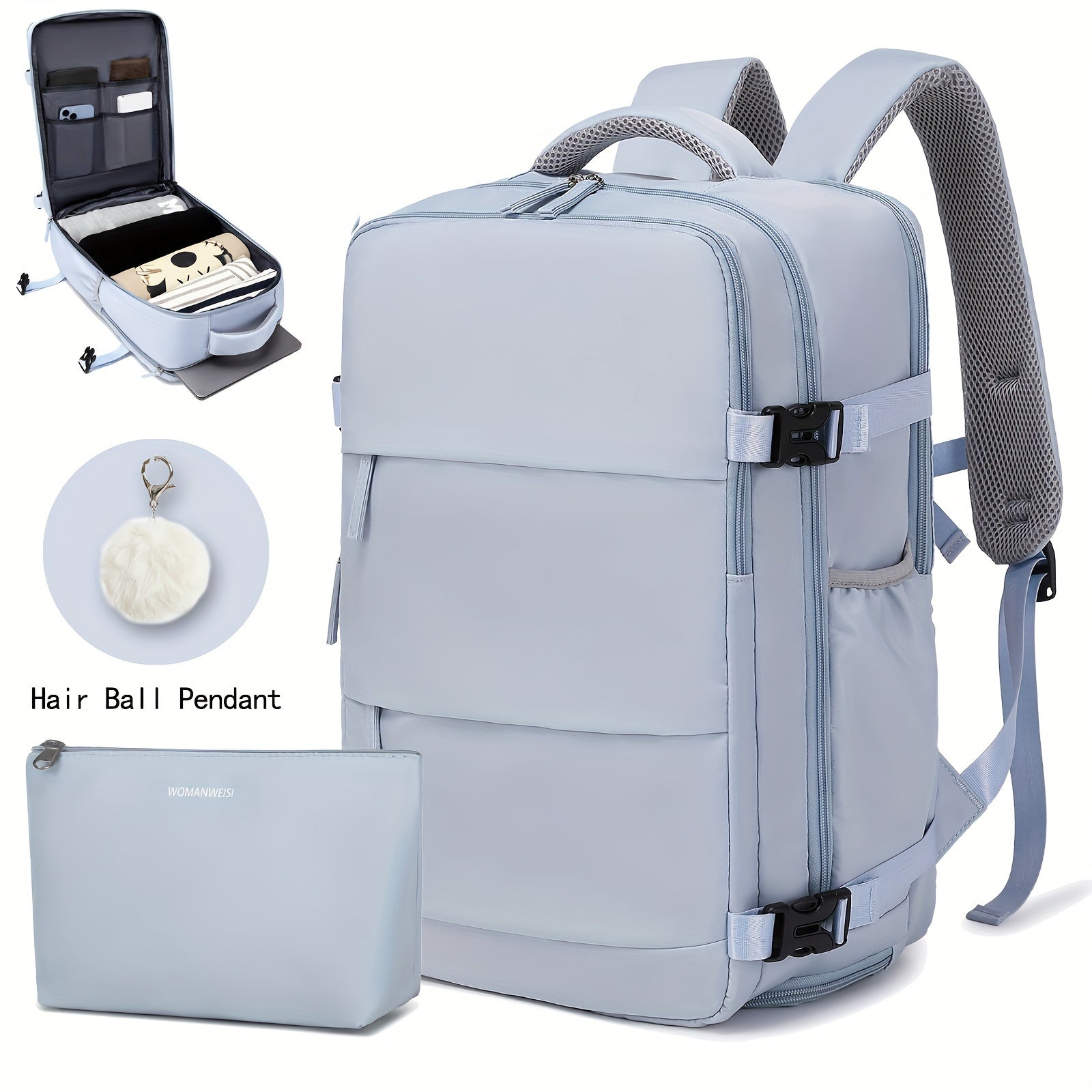 VoyageMax – Sac à Dos Grande Capacité avec Compartiment à Chaussures - Rynova