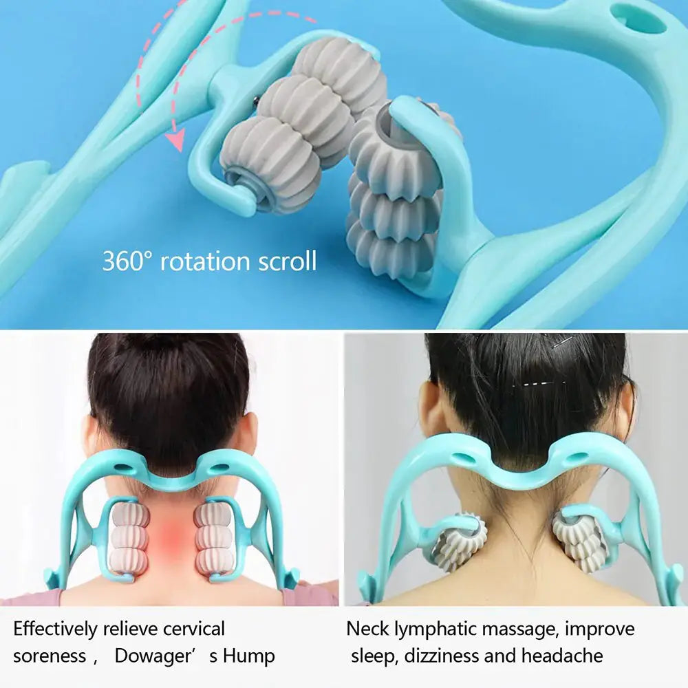 CerviRoll - Masseur Cervical Manuel à Points de Déclenchement - Rynova