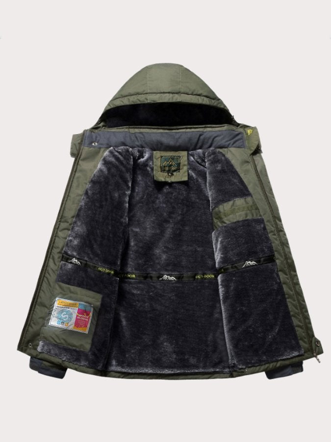 Nordique Élégance - Manteau d'hiver confort ultime et style sophistiqué - Rynova