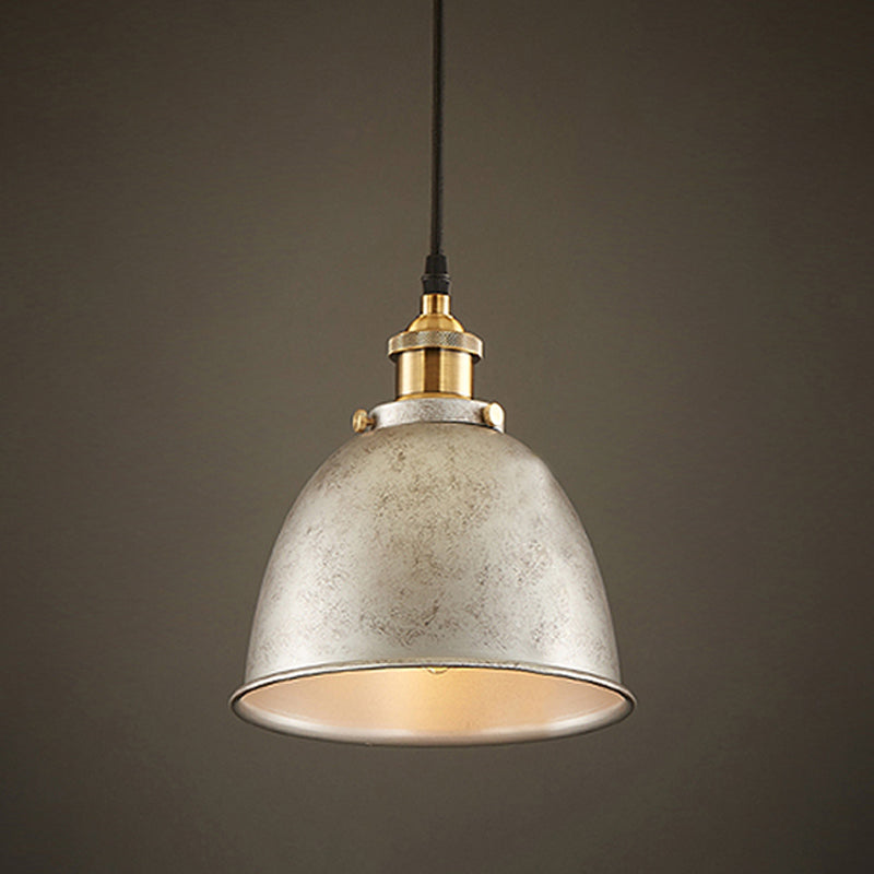 ForgeLumi - Lampe Suspendue en Fer Forgé avec Câble Noir/Rouille - Rynova