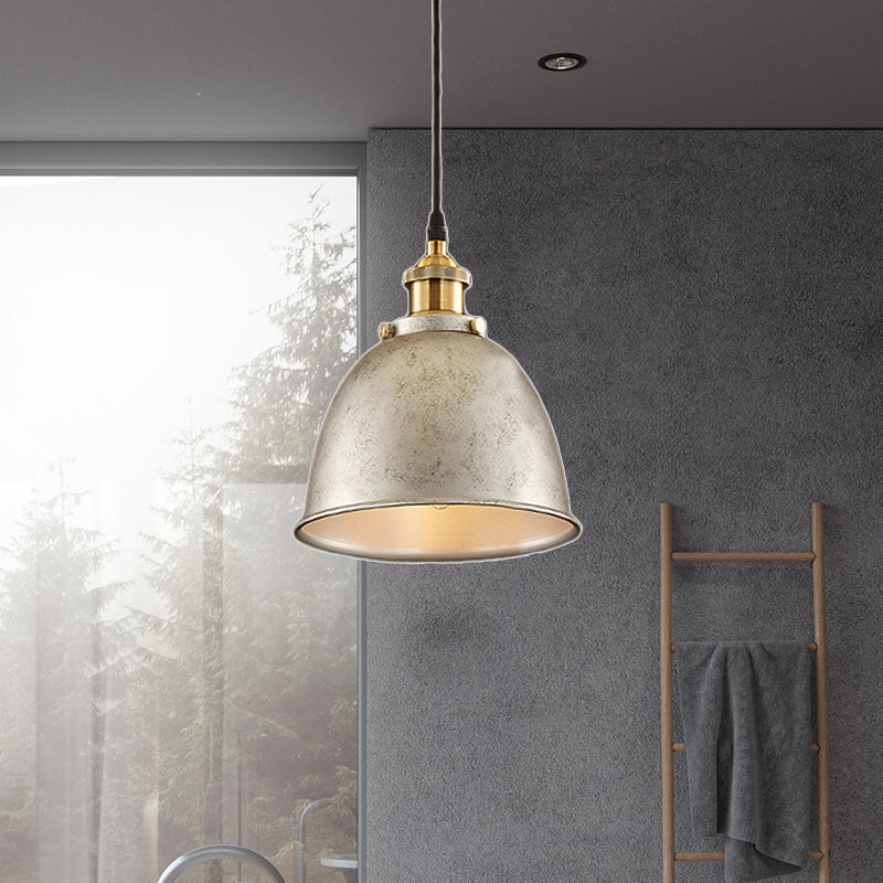 ForgeLumi - Lampe Suspendue en Fer Forgé avec Câble Noir/Rouille - Rynova