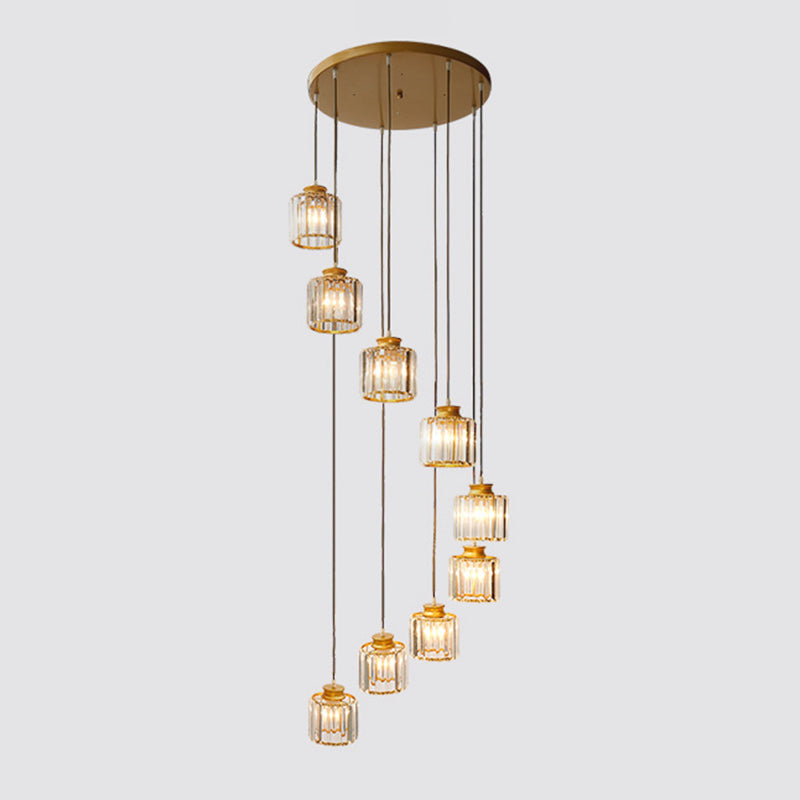 DrumLux – Suspension Moderne en Aluminium Élégant - Rynova
