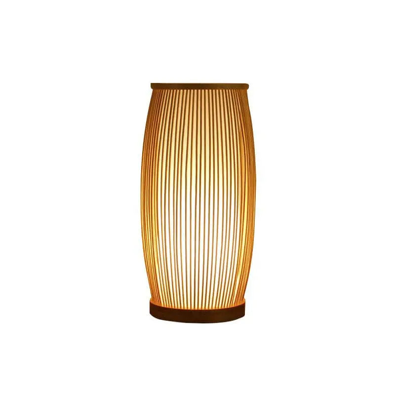 EcoLume - Lampe de table en bambou veilleuse - Rynova
